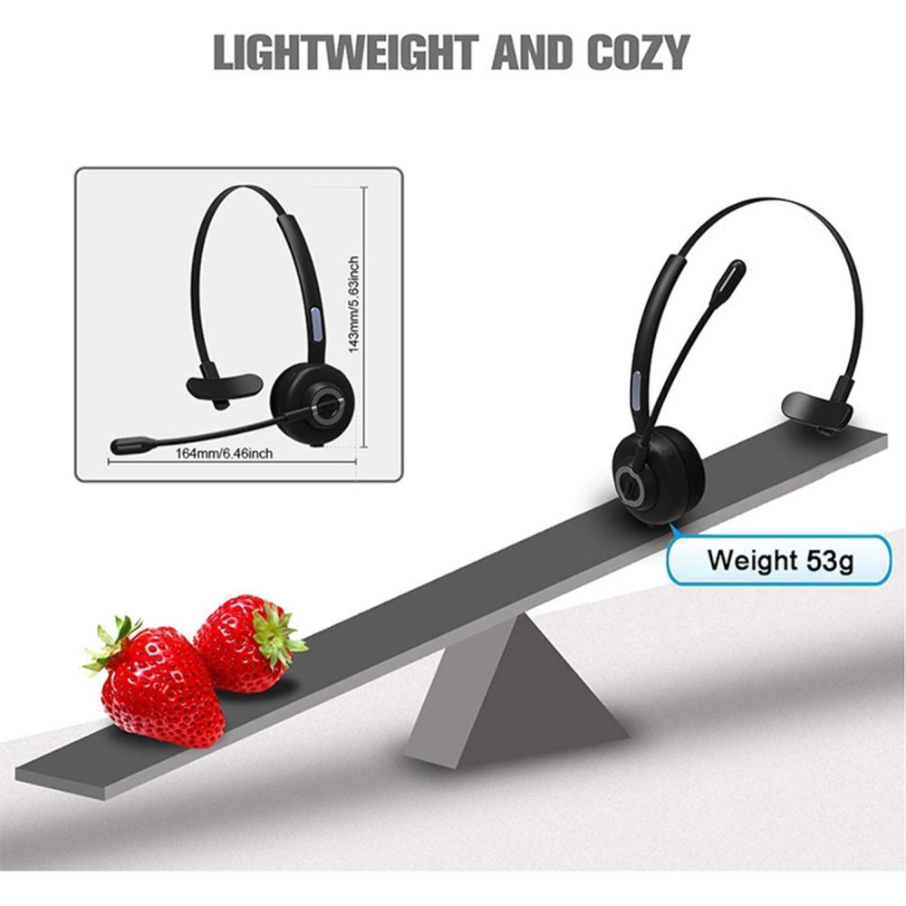 Bluetooth гарнитура BH-M97 On-Ear с шумоподавлением и зарядной станцией
