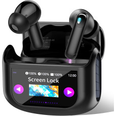 Бездротові навушники QXUFV U9 Bluetooth 5 4 з сенсорним екраном та ANC