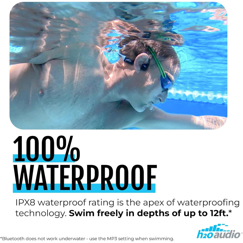 Навушники кісткової провідності H2O Audio TRI 2 мультиспортивні та водонепроникні 