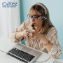 Callez Ведущие Наушники с Микрофоном 3.5 мм для Телефона и Компьютер