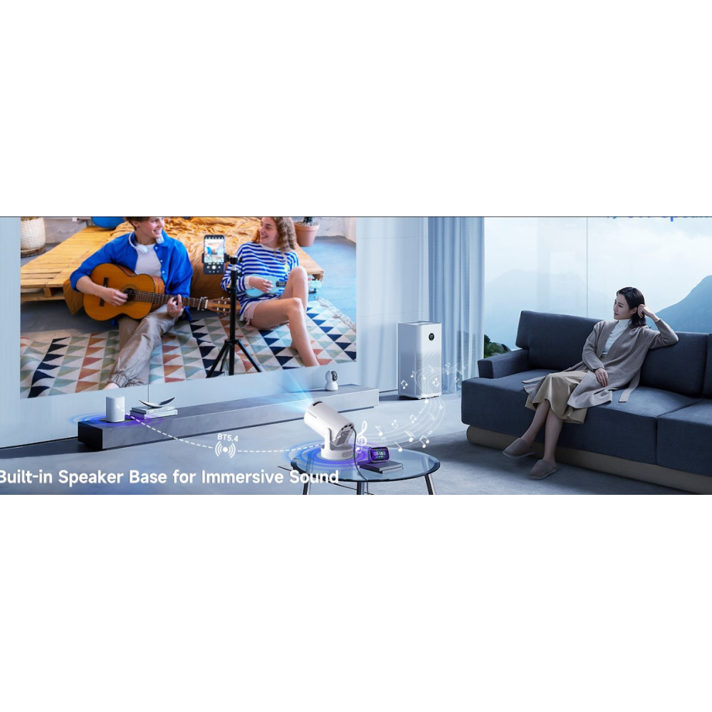 Уценка! Мини проектор Magcubic HY300 Pro+ WiFi 4K автокоррекция Keystone и вращение 180 градусов