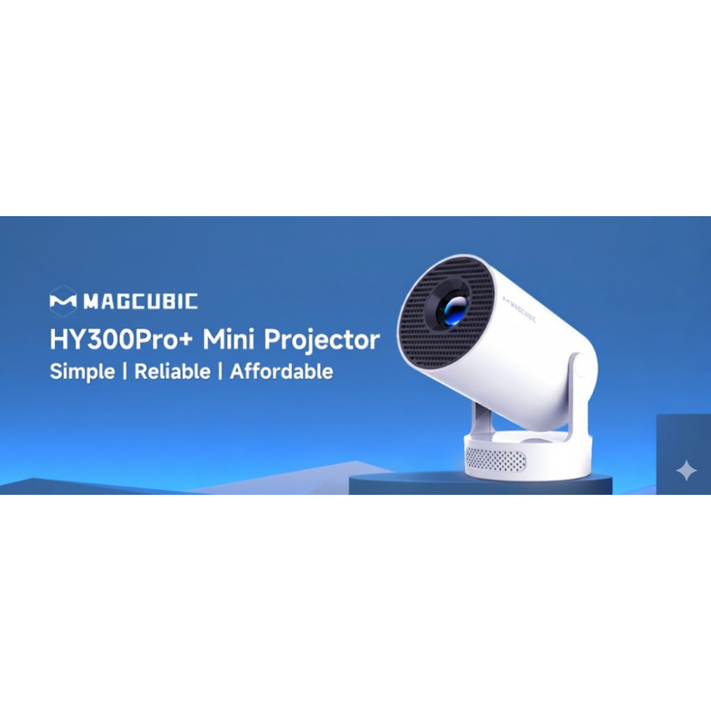 Уценка! Мини проектор Magcubic HY300 Pro+ WiFi 4K автокоррекция Keystone и вращение 180 градусов