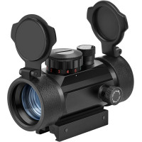 Коліматорний приціл EZshoot Red / Green Dot Reflex 1×30 з кришками лінз для планки 20 мм