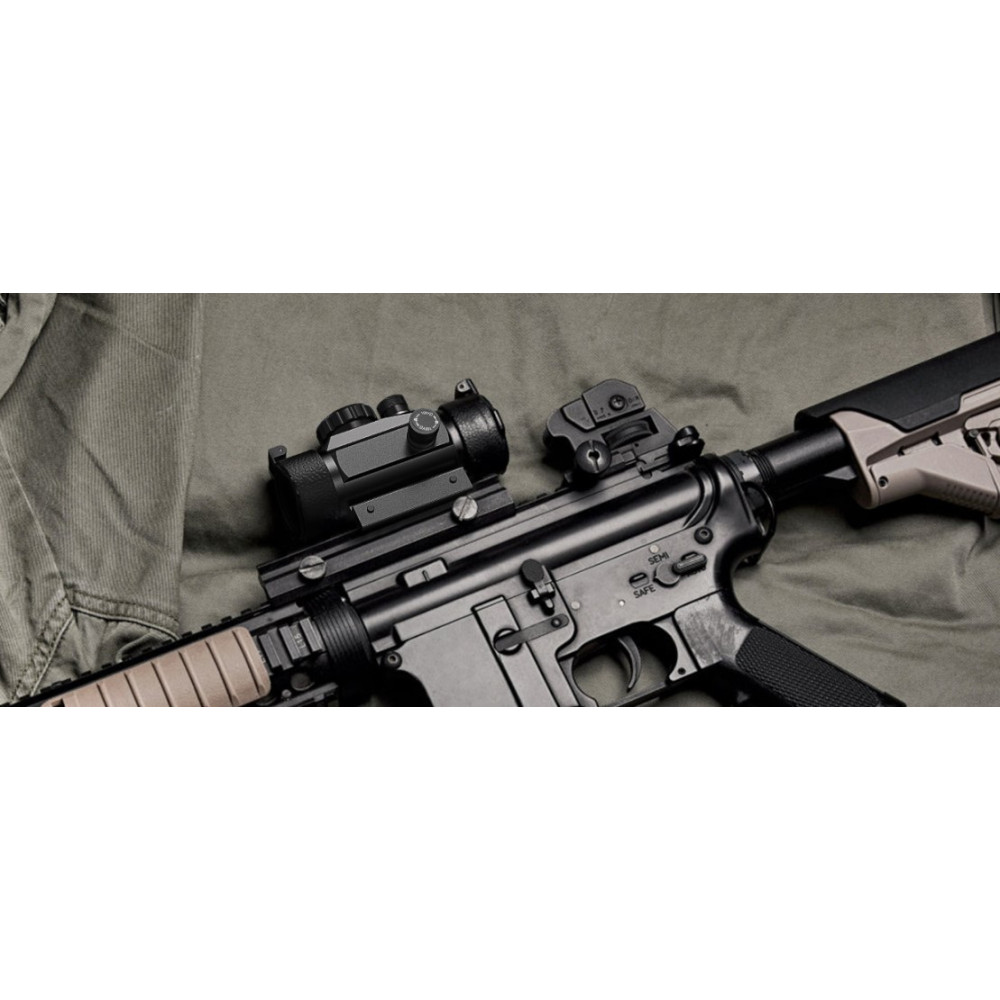 Коллиматорный прицел EZshoot Red/Green Dot Reflex 1×30 с крышками линз для планки 20 мм