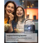 Мультимедійний проектор Wimius P61 з автофокусуванням, Wi‑Fi 5G та Bluetooth 5.2