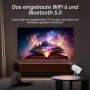 Портативный смарт-проектор K300 Home 1080P 4K HD с Wi-Fi и Bluetooth