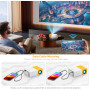 Міні проєктор PVO VF300 портативний WiFi Bluetooth Full HD 1920×1080