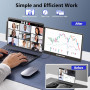 Портативный расширитель экрана Maxfree S1 14" Full HD монитор для ноутбуков 13-17"