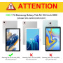 Чехол-клавиатура Fintie для Samsung Galaxy Tab A8 10,5 дюйма с Bluetooth-клавиатурой