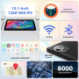 RUSHAR 10 дюймовый планшет на Android 14 с 5G и клавиатурой