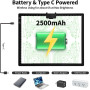 LED лайтбокс акумуляторний A3 Zocelight для алмазної мозаїки трасування та малювання