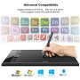 Графический планшет UGEE M708 8192 для рисования совместим с Windows Mac ChromeOS