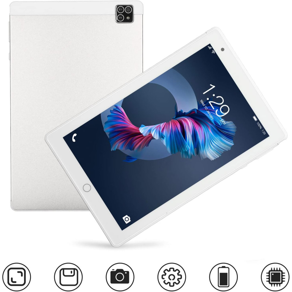 Планшет Zunate 8 дюймів K10 Android 10 8800mAh