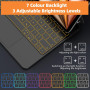 Магнитная клавиатура Bettdow A1901 для iPad с тачпадом и LCD-дисплеем