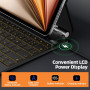 Магнитная клавиатура Bettdow A1901 для iPad с тачпадом и LCD-дисплеем