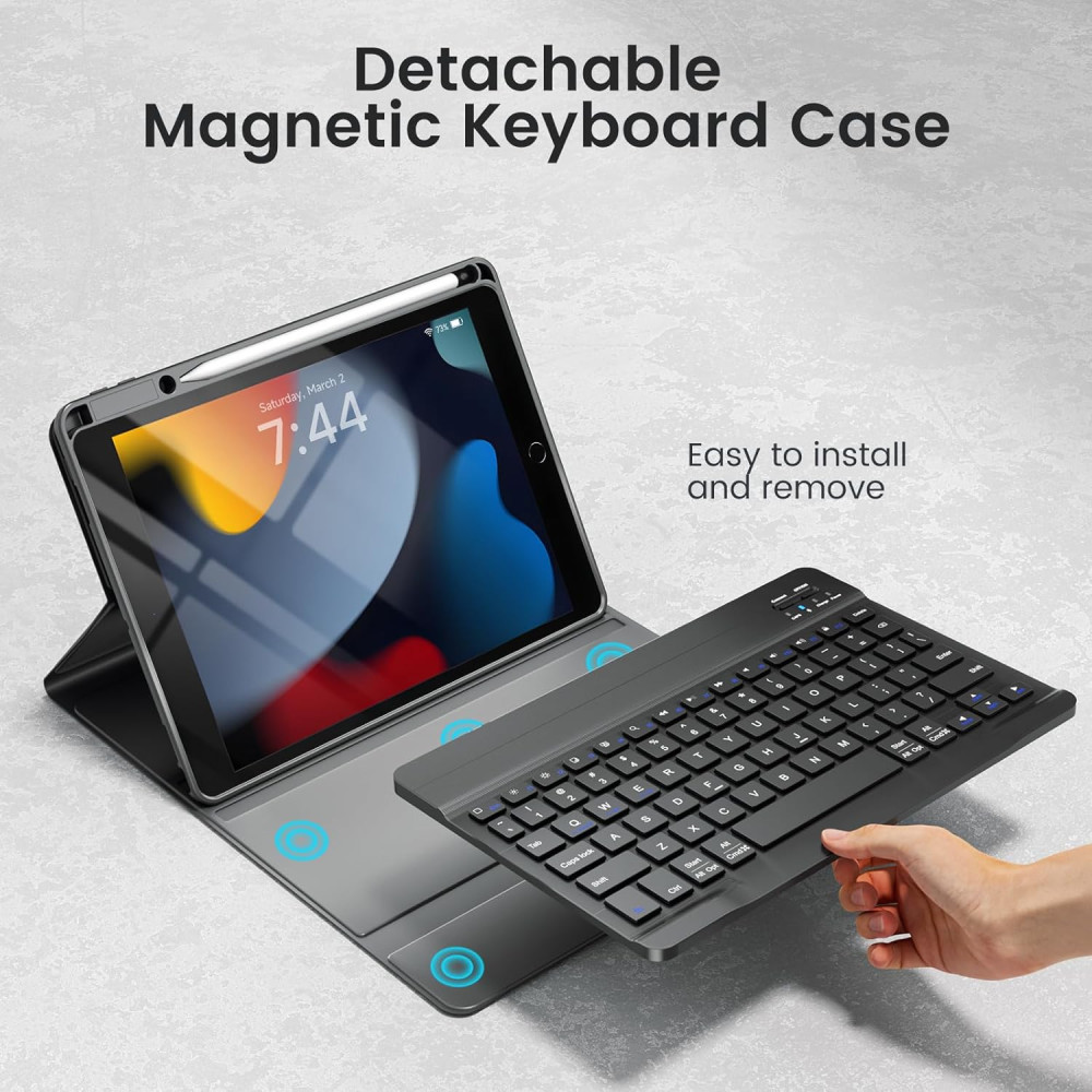 Чехол клавиатура OYEEICE для iPad на Bluetooth