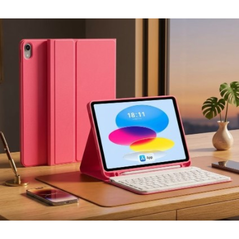 Чехол клавиатура для iPad 10 9 11 KVAGO Bluetooth съемная клавиатура