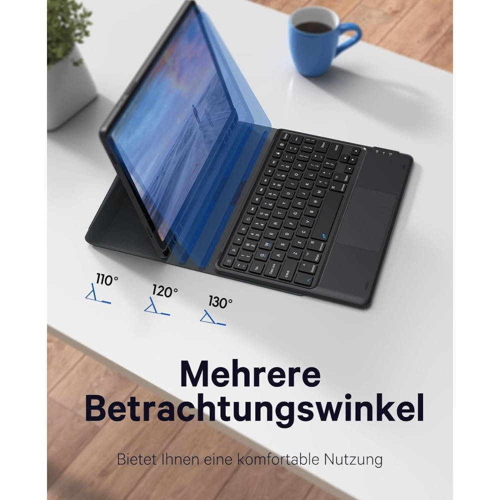 Чехол клавиатура для Samsung Galaxy Tab S9 11 с тачпадом