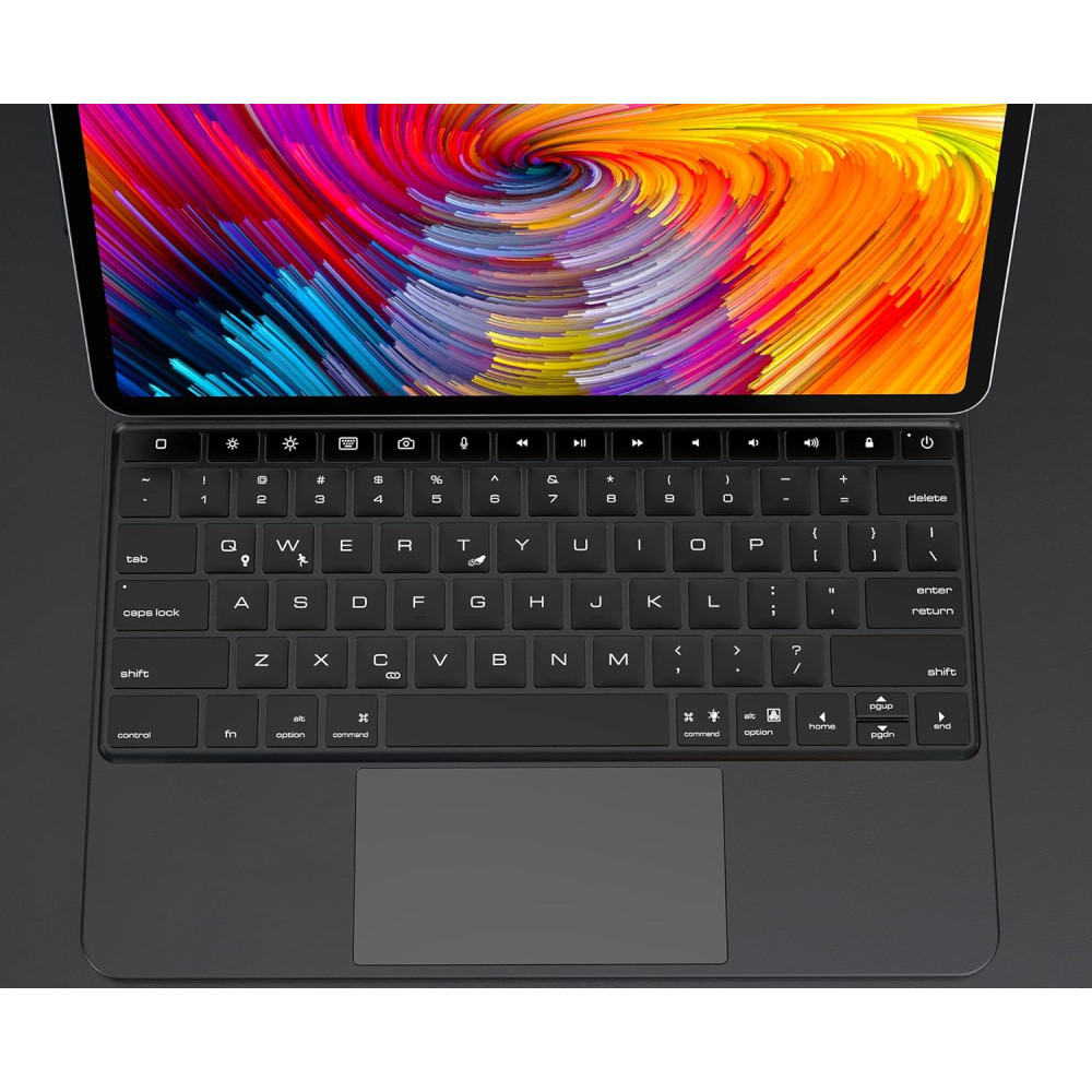 Клавиатура Sikai для iPad Pro 12,9 дюйма, с тачпадом, оборот на 360 градусов