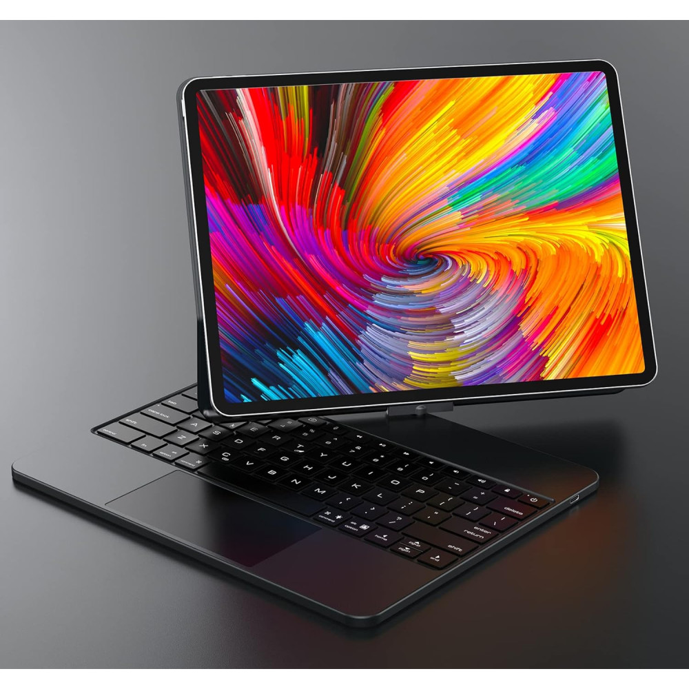 Клавиатура Sikai для iPad Pro 12,9 дюйма, с тачпадом, оборот на 360 градусов