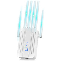 WiFi усилитель сигнала IDAKODU с 6 антеннами WiFi репитер 300 Mbps