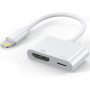 Адаптер Lightning HDMI цифровий AV конвертер відеоадаптер 1080P з iPhone iPad на телевізор проектор монітор