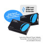 Расширитель USB сигнала OREI USB-EX165-K через кабель Ethernet до 50 м 