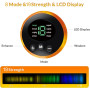 Тренажер для м'язів живота Queath EMS, з 8 режимами та 19 рівнями інтенсивності