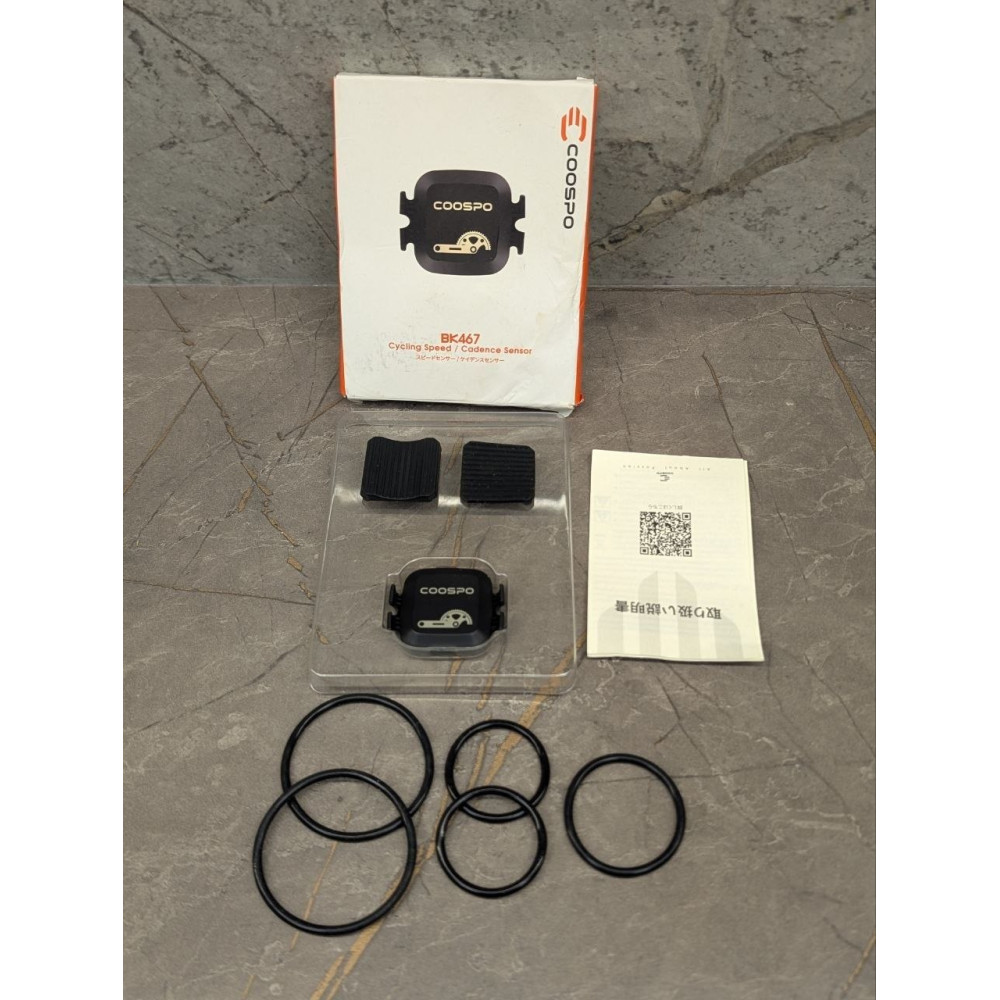 Датчик каденса и скорости COOSPO для велосипеда Bluetooth ANT+ IP67