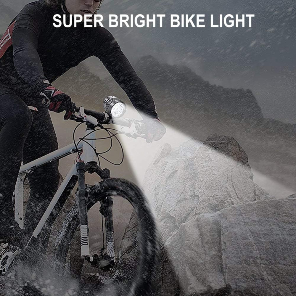 LED Велофара аккумуляторная WASAGA 6000LM IPX6