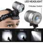LED Велофара аккумуляторная WASAGA 6000LM IPX6