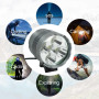 LED Велофара аккумуляторная WASAGA 6000LM IPX6
