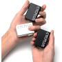 Электрический мининасос CYCPLUS AS2, портативный велосипедный насос, USB-C зарядка, черный
