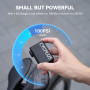 Электрический мининасос CYCPLUS AS2, портативный велосипедный насос, USB-C зарядка, черный
