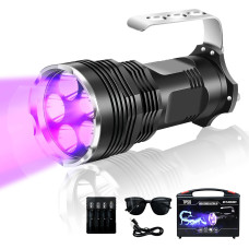 Мощный ультрафиолетовый фонарь ULTRAFIRE TP50 395 нм 5 LED