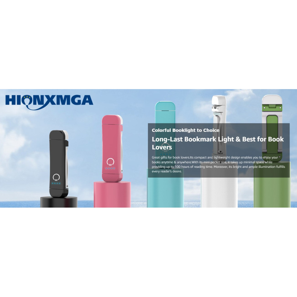 Кліпса лампа HIONXMGA SJD-01 з тихим сенсорним керуванням та 3 режими світла