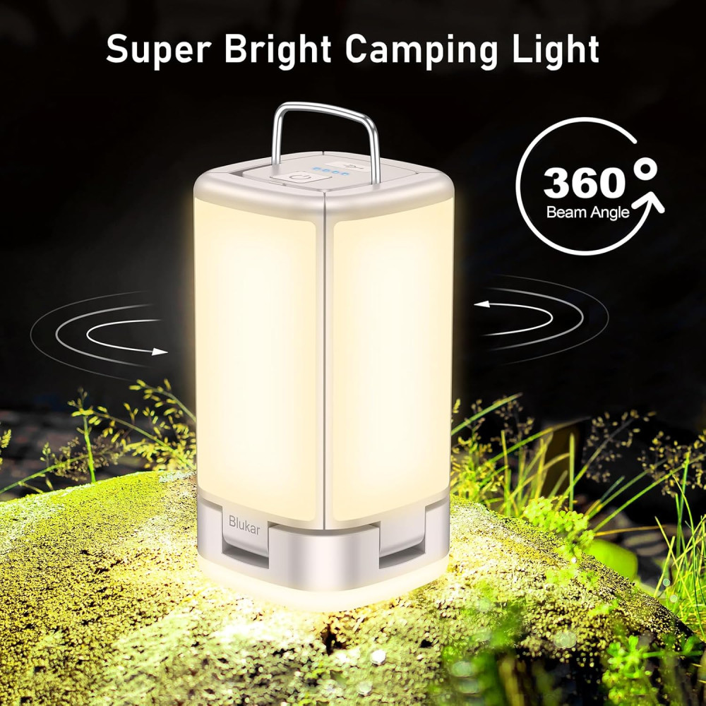 Кемпинговый LED фонарь Blukar 2000LM аккумуляторный 7 режимов