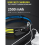 Налобный фонарь Smiling Shark LED 230° водонепроницаемый