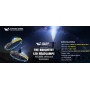 Налобный фонарь Smiling Shark LED 230° водонепроницаемый