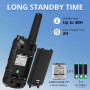 Портативные аккумуляторные рации Radioddity PR-T6 PMR446 16 каналов USB-C 2 шт