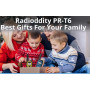 Портативные аккумуляторные рации Radioddity PR-T6 PMR446 16 каналов USB-C 2 шт