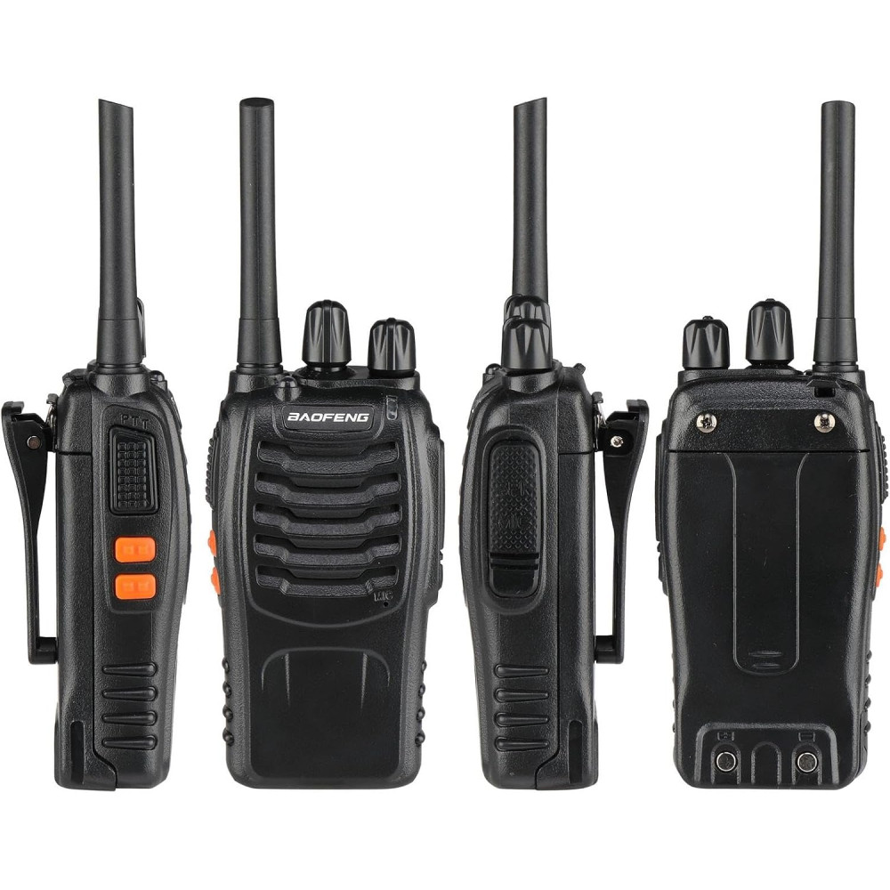Портативная аккумуляторная рация VIRIVI BF-88E UHF 1500 мАч CTCSS DCS