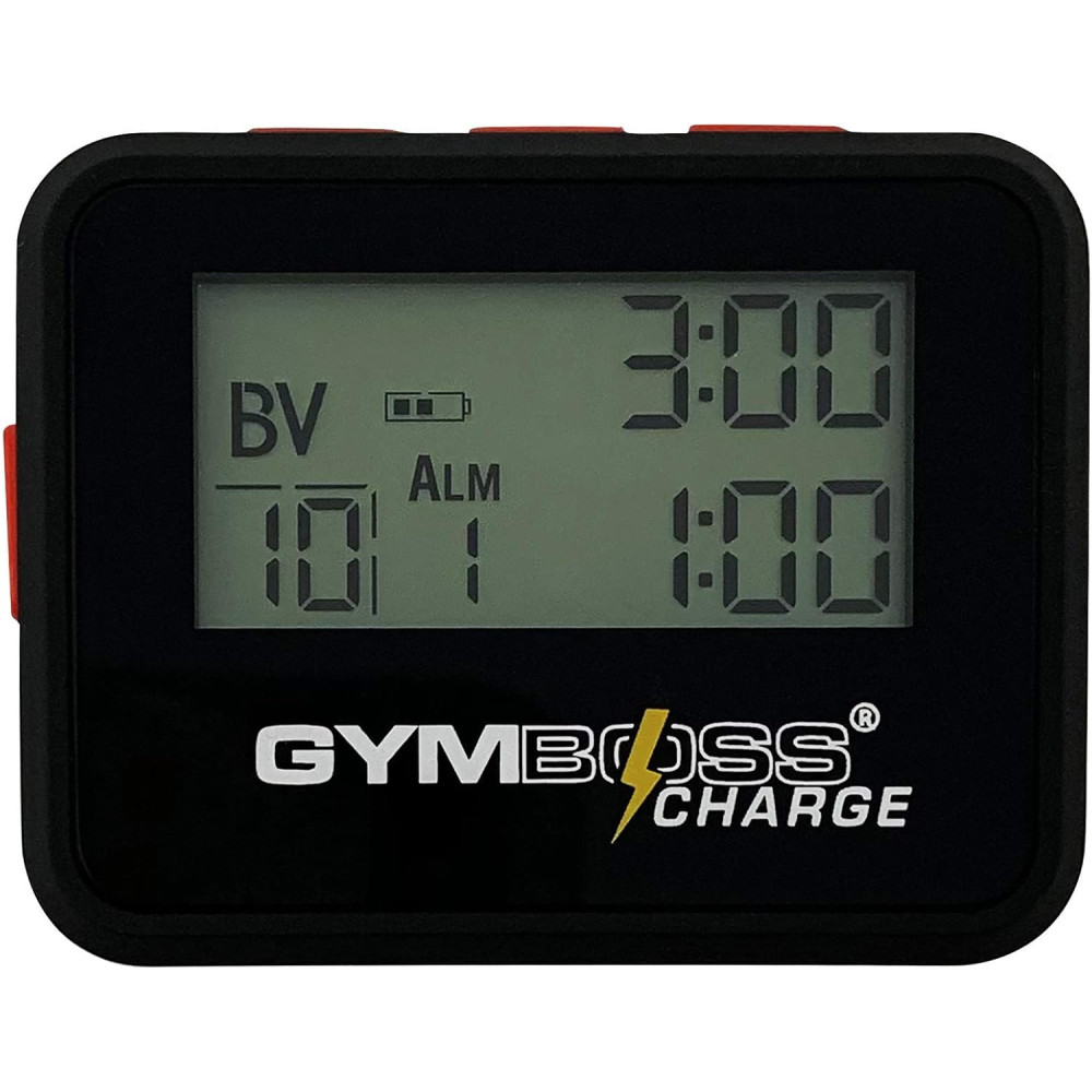 Інтервальний таймер та секундомір Gymboss Charge для тренувань