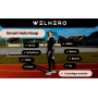 Смарт хулахуп Welhero з обтяжувачем та лічильником, регульований 66–121 см XXL