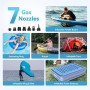 Электрический насос для SUP-досок Hydrohero D18PRO 20 PSI двухступенчатое накачивание и сдувание