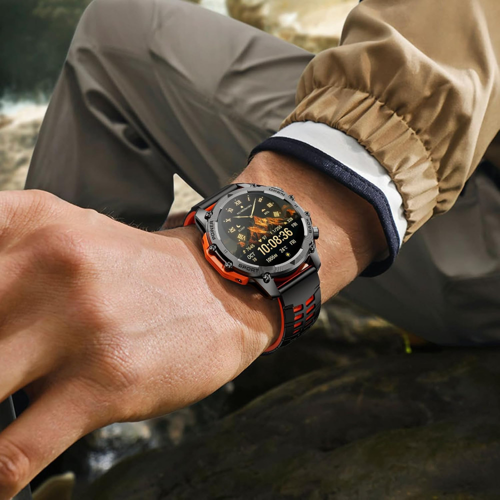 Часы Smart Watch Hwagol звонки/сообщения с двумя комплектами ремешков
