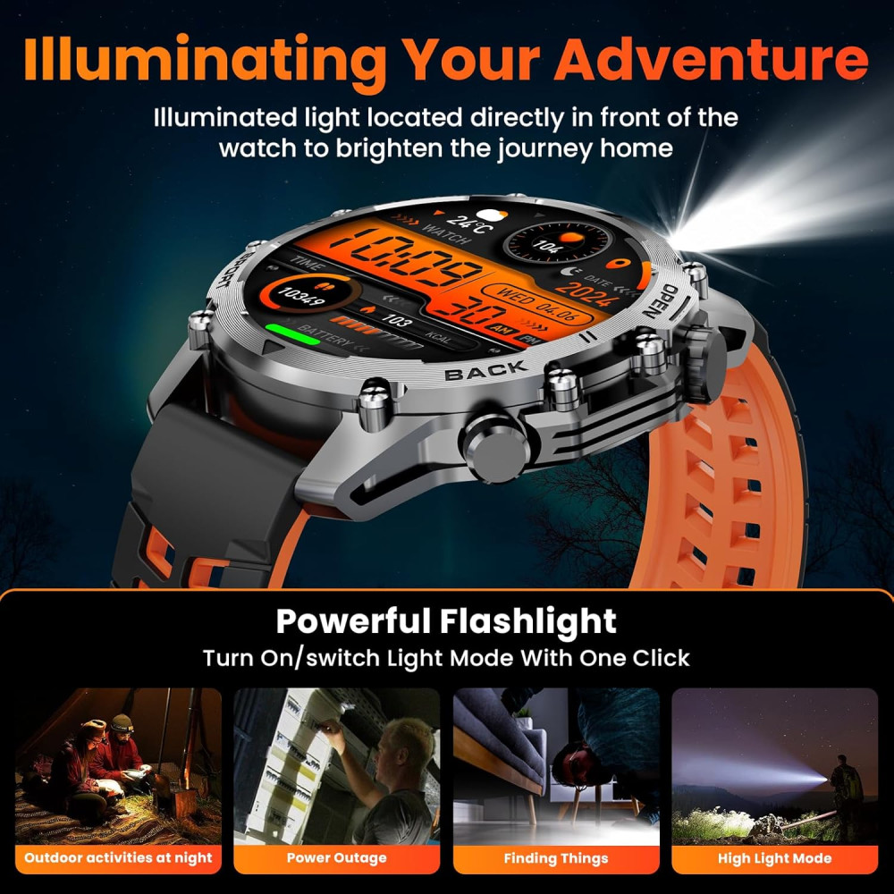 Часы Smart Watch Hwagol звонки/сообщения с двумя комплектами ремешков