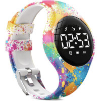 Детский шагомер-часы Focwony LED без Bluetooth IP67