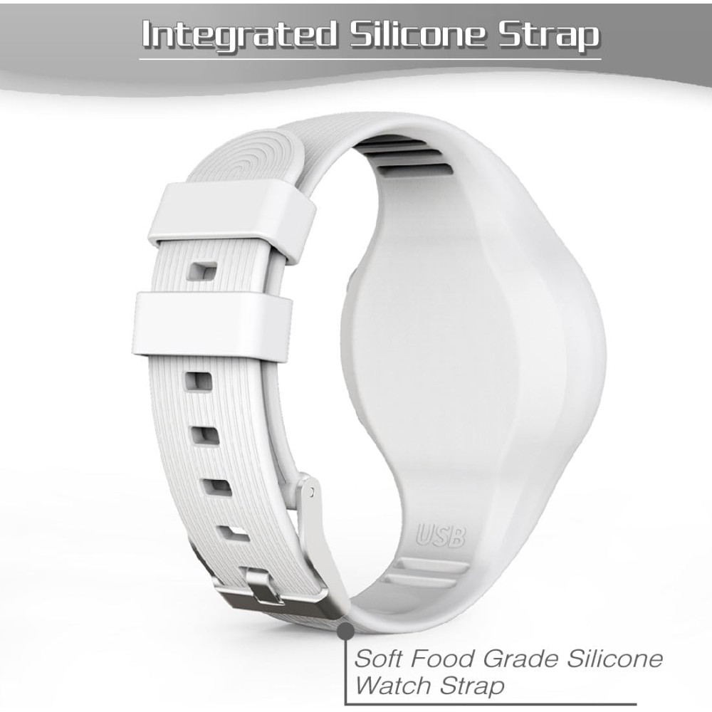 Дитячий крокомір-годинник Focwony LED без Bluetooth IP67
