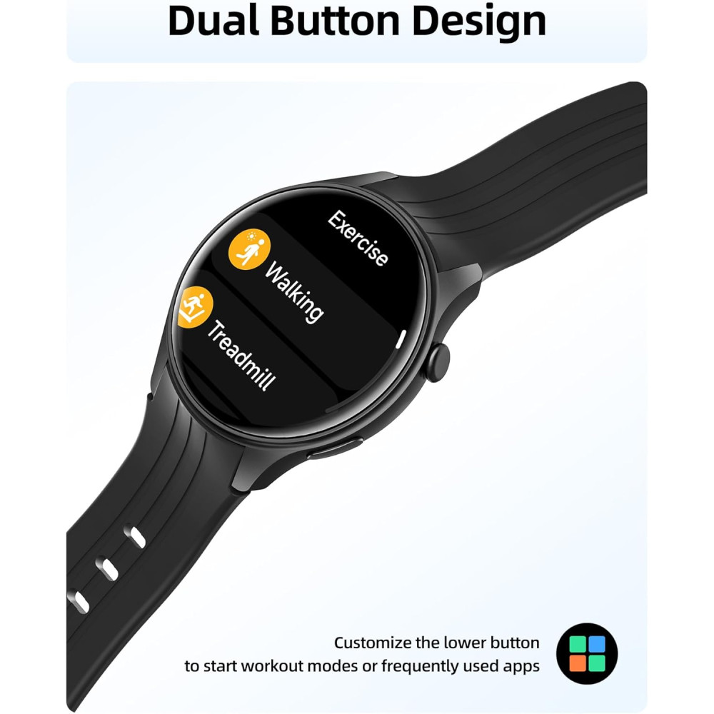 Смарт годинник Parsonver з вбудованим GPS та Bluetooth-дзвінками IP68